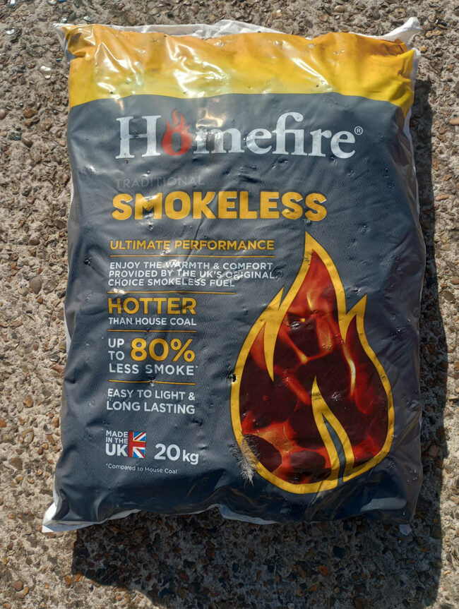 Homefire Smokeless Coal 20Kg - CMH Home Fuels